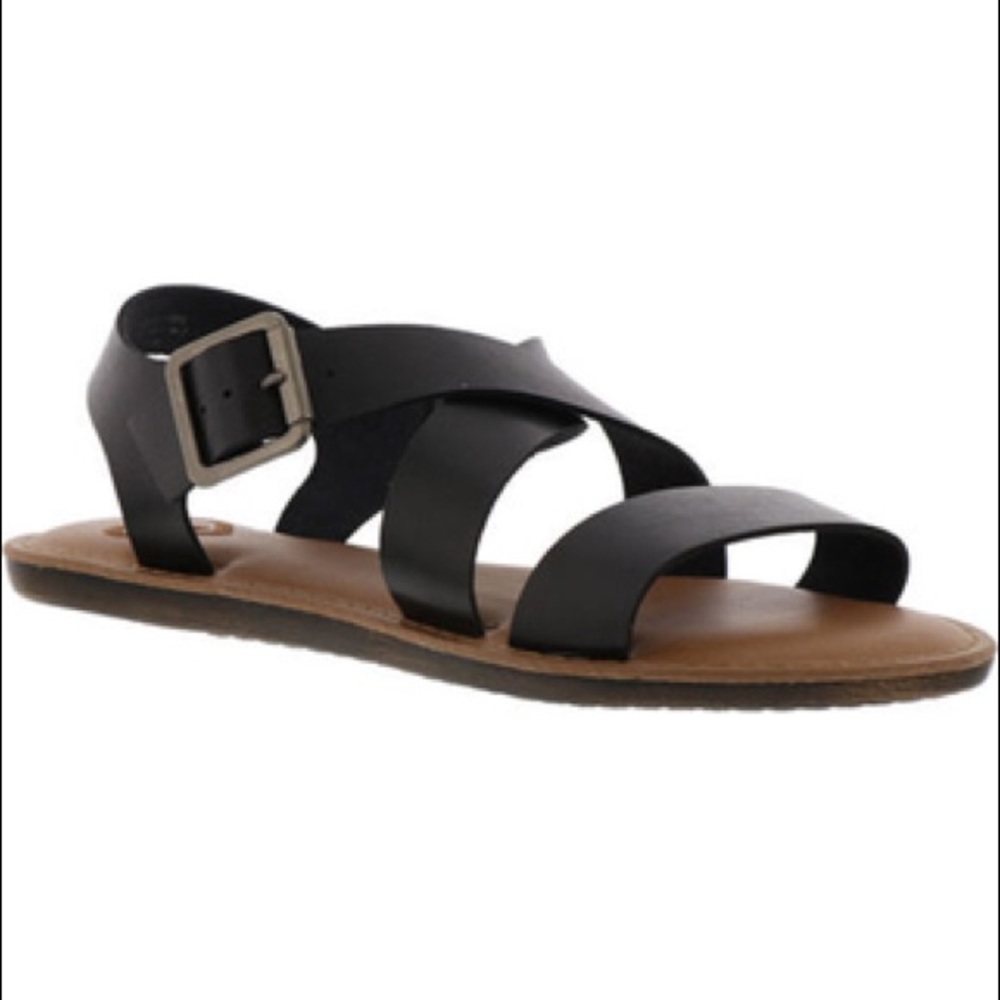 NewMadeline sunshine and black sandals